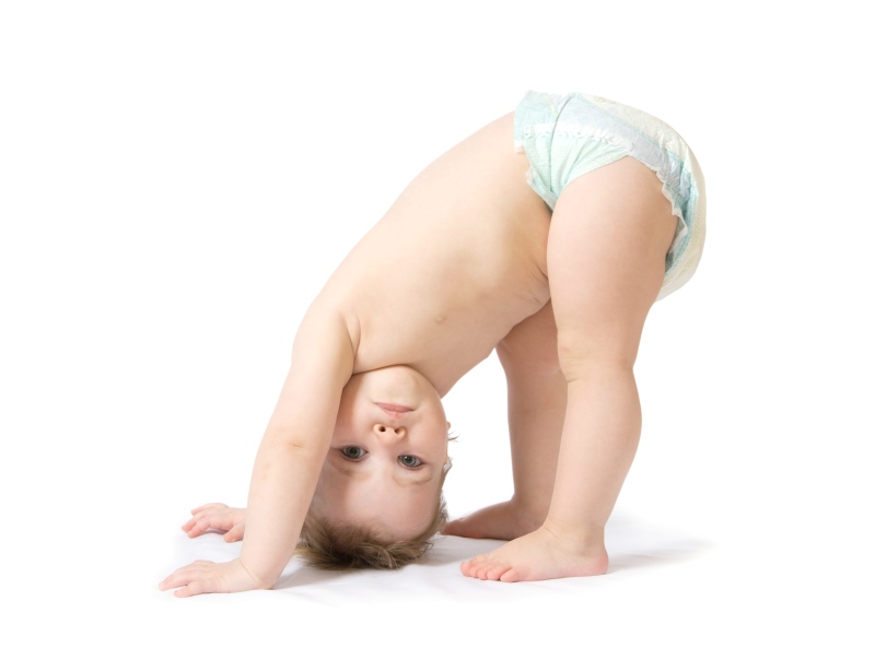 Etap rozwoju ruchowego u niemowląt
